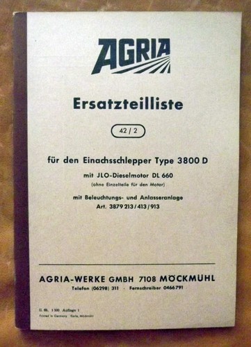 Agria 3800 3800d - 3800,