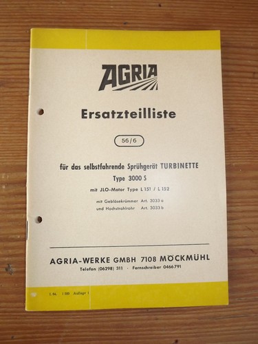 Agria turbinette 3000s ilo - agria,