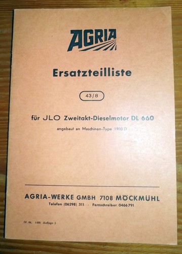 Ilo dl660 ersatzteilliste etl - ilo,